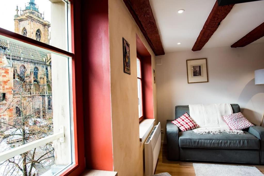 B'M Yerri - Appartement 4 Pers - Vue Cathedrale 科尔马 外观 照片